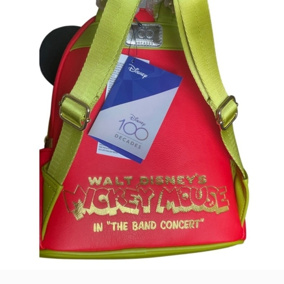 Walt Disney "In the Band Concert" Loungefly Backpack Disney100 - Picture 3 of 10